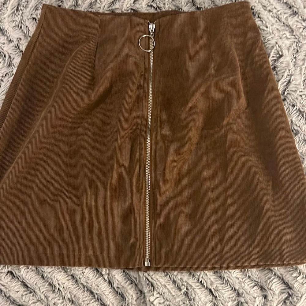 Shein size med corduroy skirt
